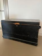 Antieke houten opbergkist Frankrijk, Huis en Inrichting, Woonaccessoires | Kisten, Ophalen, 50 tot 100 cm, Zo goed als nieuw, Minder dan 50 cm