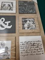 Fotolijst collage hout met tekst, Ophalen of Verzenden, 'T Olde Gre-j, Info@toldegrej.nl, Endepoelstraat 20f Didam