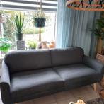 Mooie 3-zits stoffen bank, Ophalen, Gebruikt, Driepersoons, Rechte bank