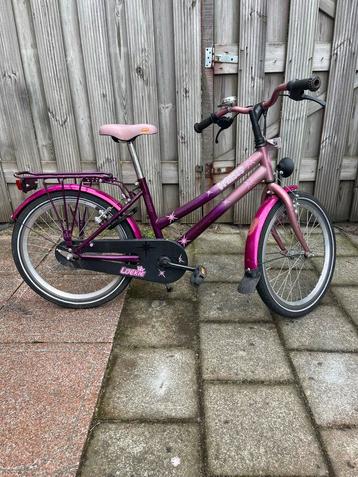 Meisjesfiets Loekie Prinses 20 inch. beschikbaar voor biedingen