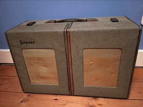 Collectable Vintage Philips’ kofferplatenspeler uit 1959, Audio, Tv en Foto, Platenspelers, Gebruikt, Philips, Ophalen