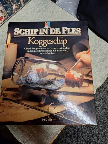 bouwpakket Schip in de fles koggeschip MB beschikbaar voor biedingen