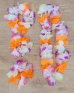 Carnaval, hawaii set,  4 delig, Ophalen of Verzenden, Zo goed als nieuw, Carnaval