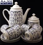 Blau Saks - Koffieservies - Zajecar - Fena Porselein, Gebruikt, Ophalen of Verzenden, Overige stijlen, Porselein