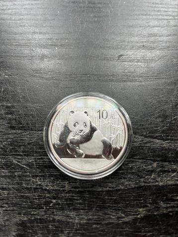 China Panda 10 Yuan 1 Oz. 2015 Zilver beschikbaar voor biedingen