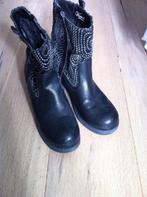 Dames Cowboy laarzen , zwart , laag model , prima staat . ma, Zwart, Lage of Enkellaarzen, Ophalen of Verzenden, Gedragen