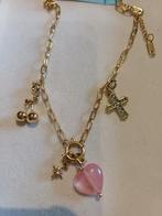 Bedelketting met losse bedels - 46 cm, Ophalen of Verzenden