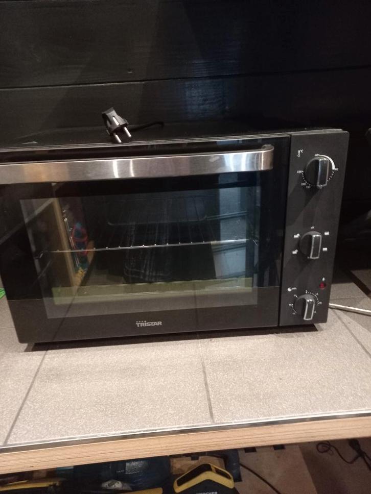 Tristar Hete Lucht oven 60 liter, Witgoed en Apparatuur, Ovens, Zo goed als nieuw, Vrijstaand, Oven met grill, Minder dan 45 cm