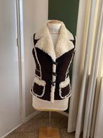 Gilet, bruin suèdelook, met teddyvoering, mt S, Zara, Kleding | Dames, Jasjes, Kostuums en Pakken, Ophalen of Verzenden, Zo goed als nieuw