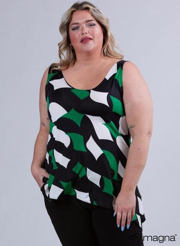 Magna top met print 44/46 48/50 52/54 beschikbaar voor biedingen