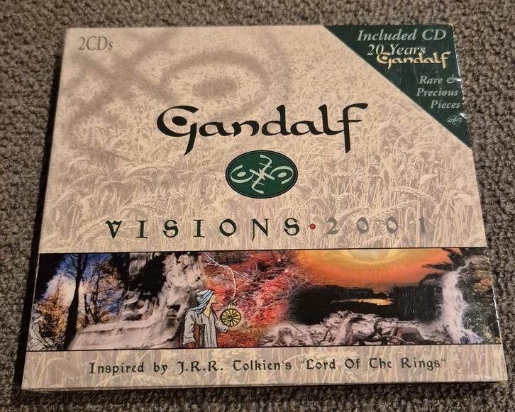 Gandalf Visions 2001 CD - Nieuwstaat!, Cd's en Dvd's, Cd's | Overige Cd's, Zo goed als nieuw, Boxset, Ophalen