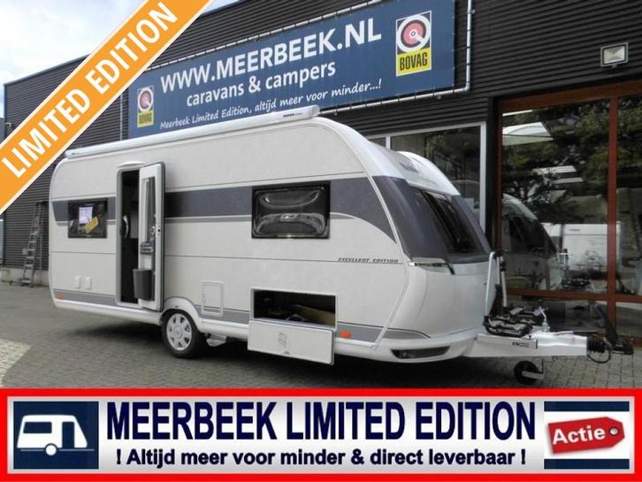 Hobby Excellent Edition 540 UL 3054,= KORTING +MOVER +THULE, Caravans en Kamperen, Caravans, tot en met 4, 1250 - 1500 kg, Rondzit