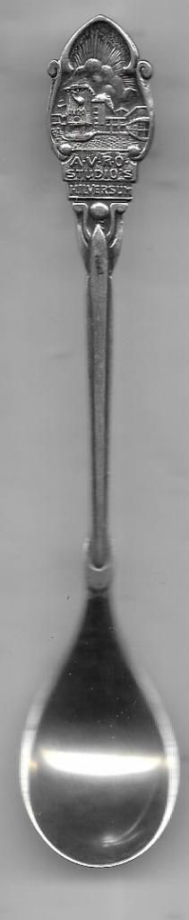 HILVERSUM A.V.R.O. STUDIO'S  LEPELTJE, Antiek en Kunst, Antiek | Bestek, Verzenden