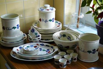 Origineel Boerenbont Boch servies ca. 1980 - zie tekst!! beschikbaar voor biedingen