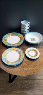ISIL - Servies melamine kampeer vakantie 17 Delig borden, Ophalen of Verzenden