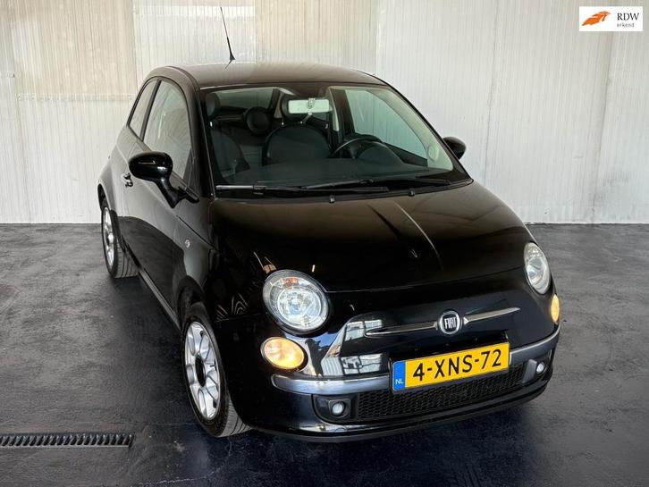 Fiat 500 1.4-16V Lounge, Auto's, Fiat, Bedrijf, Te koop, ABS, Airbags, Airconditioning, Apple Carplay, Elektrische buitenspiegels