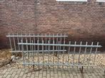Gegalvaniseerd hekwerk koppelbaar, Tuin en Terras, Tuinhekken en Hekwerk, Ophalen, Zo goed als nieuw, IJzer, Tuinhek