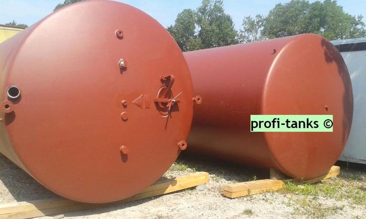 T1 stalen tank 23600 L opslagtank voedseltank geëmailleerd, Tuin en Terras, Regentonnen, Gebruikt, Metaal, 150 liter of meer, Ophalen