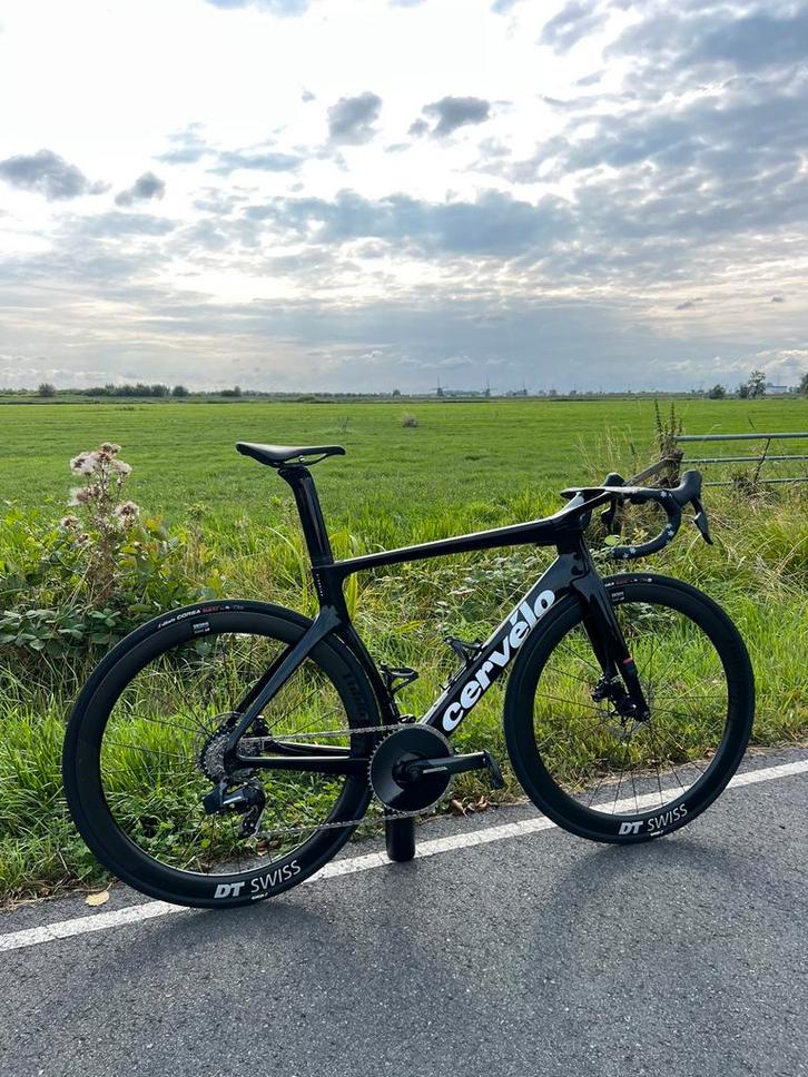 Cervelo S5 Sram Force 1x12 maat 56 Powermeter, Fietsen en Brommers, Fietsen | Racefietsen, Gebruikt, Heren, Overige merken, Meer dan 20 versnellingen