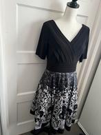 Adrianna Papell Jurk Maat 6 (valt als 40), Zwart, Zo goed als nieuw, Knielengte, Ophalen