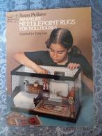 Miniatuur Tapijten voor Poppenhuizen - Handwerkboek, Gelezen, Ophalen of Verzenden, Borduren en Naaien, Geschikt voor kinderen