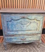 Unieke kast met lade Queen Ann stijl gerestyled, Antiek en Kunst, Antiek | Meubels | Kasten, Ophalen