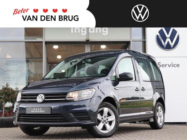 Volkswagen Caddy 1.0 TSI 102 pk Trendline 5P | Trekhaak | Cl, Auto's, Volkswagen, Bedrijf, Te koop, Overige modellen, ABS, Airbags