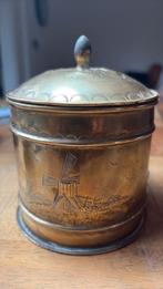 Klaas Dijksta tabakspot, Antiek en Kunst, Antiek | Koper en Brons, Ophalen, Koper