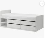 IKEA Släkt bed - Dordrecht, Huis en Inrichting, Gebruikt, 90 cm, Eenpersoons, Wit