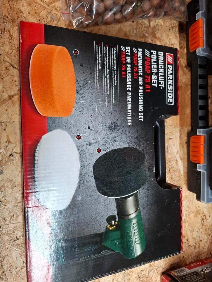 Parkside Polijstset - Nieuw in doos!, Doe-het-zelf en Verbouw, Gereedschap | Overige machines, Zo goed als nieuw, Ophalen