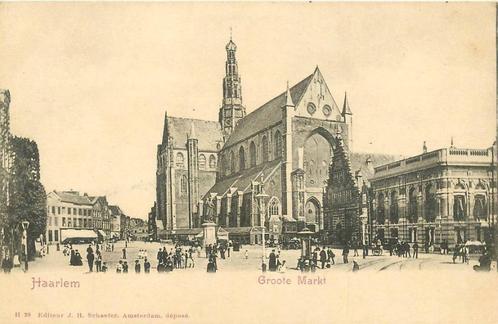 (388-149-007) Haarlem Groote Markt, Verzamelen, Ansichtkaarten | Nederland, Noord-Holland, Verzenden