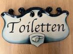 EFTELING vintage wegwijs Toiletten bord ., Ophalen of Verzenden, Gebruikt