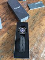 Veho Kuzo FS2 Smartwatch - Zo goed als nieuw!, Sieraden, Tassen en Uiterlijk, Smartwatches, Afstand, Zwart, Ophalen of Verzenden