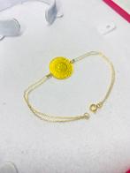Gouden armband - met ceyrek - 14 karaat en 22 karaat, Ophalen of Verzenden, Zo goed als nieuw, Goud