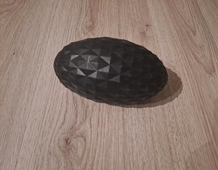 Beasty egg extra strong zacht ei zwart hondenspeeltje piep, Dieren en Toebehoren, Hondenspeelgoed, Zo goed als nieuw, Piepspeelgoed