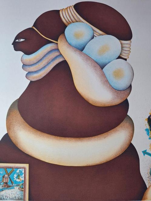 Jörg Remé (1941) Litho uitgegeven door Prent 190 uit 1973, Antiek en Kunst, Kunst | Litho's en Zeefdrukken, Ophalen of Verzenden