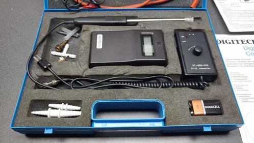 Digiteck Digitale Combimeter PMT300 Rookgas gasdruk drukvers, Doe-het-zelf en Verbouw, Meetapparatuur, Gebruikt, Druk, Ophalen of Verzenden