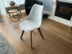 Eetkamerstoelen, Huis en Inrichting, Stoelen, Gebruikt, Wit, Vijf, Zes of meer stoelen, Ophalen