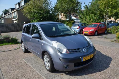 Nissan Note 1.4 16V 2007 Blauw 171672 km., Auto's, Nissan, Particulier, Note, ABS, Airbags, Airconditioning, Boordcomputer, Centrale vergrendeling