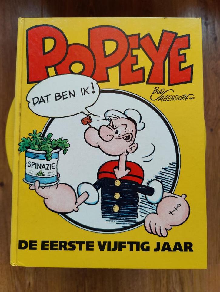 Popeye - Dat ben ik! - De eerste vijftig jaar - Jubileumboek, Boeken, Stripboeken, Zo goed als nieuw, Eén stripboek, Ophalen of Verzenden