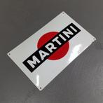 Emaille Schild MARTINI Reclamebord Plaque Vintage 70s Italië, Ophalen of Verzenden, Gebruikt, Reclamebord