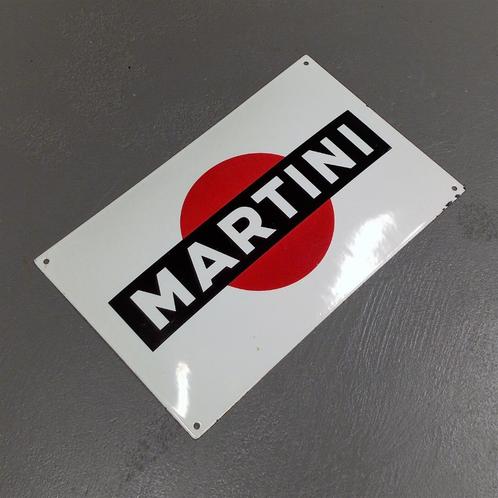 Emaille Schild MARTINI Reclamebord Plaque Vintage 70s Italië, Verzamelen, Merken en Reclamevoorwerpen, Gebruikt, Reclamebord, Ophalen of Verzenden