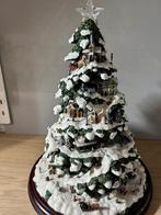 Thomas Kinkade Village Christmas Kerstboom met Verlichting, Diversen, Kerst, Ophalen of Verzenden, Gebruikt
