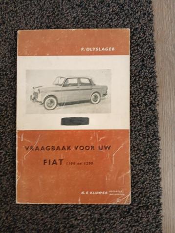 Fiat 1100 en 1200 vraagbaak beschikbaar voor biedingen