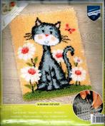 Cado vervaco knooppakket kleedje poesje met bloemen, Ophalen of Verzenden, Nieuw, Overige typen