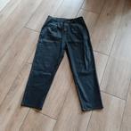 Zwarte gecoate broek mt 40, Maat 38/40 (M), Zwart, Ophalen of Verzenden, Zo goed als nieuw