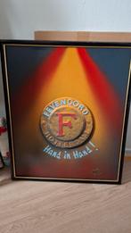 Schilderij Feyenoord, Verzamelen, Sportartikelen en Voetbal, Ophalen, Gebruikt, Feyenoord, Overige typen