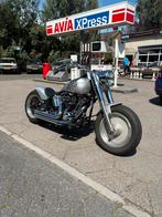 Harley Davidson FLSTF Fatboy Custom!, Motoren, Motoren | Harley-Davidson, 2 cilinders, Chopper, Bedrijf, Sportuitlaat
