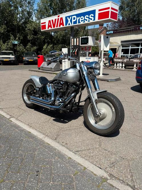 Harley Davidson FLSTF Fatboy Custom!, Motoren, Motoren | Harley-Davidson, Bedrijf, Chopper, meer dan 35 kW, 2 cilinders, Cardan-aandrijving
