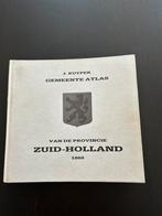 gemeente atlas van de provincie Zuid-Holland - J. Kuyper, Boeken, Atlassen en Landkaarten, Nederland, Gelezen, Ophalen of Verzenden